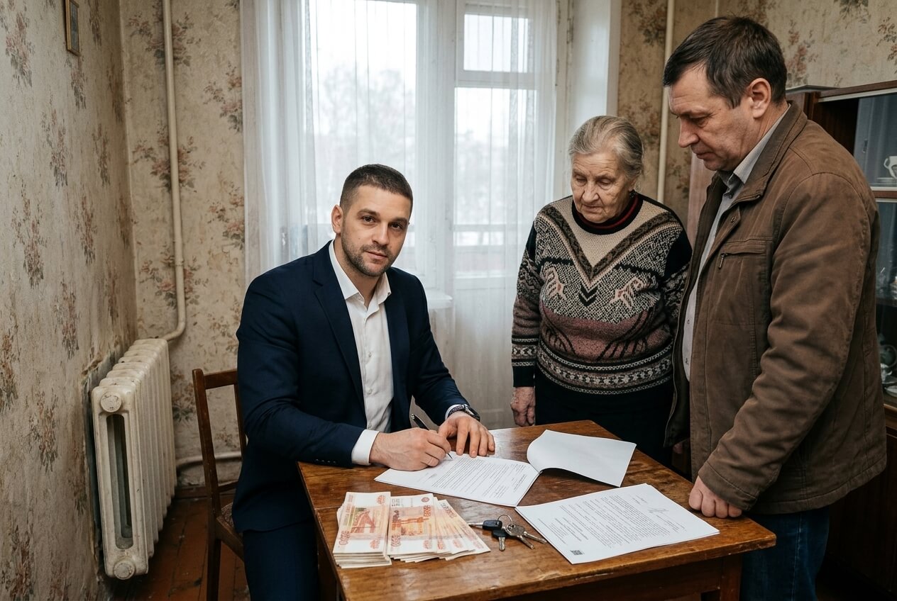 Выкупим всю квартиру за собственные средства