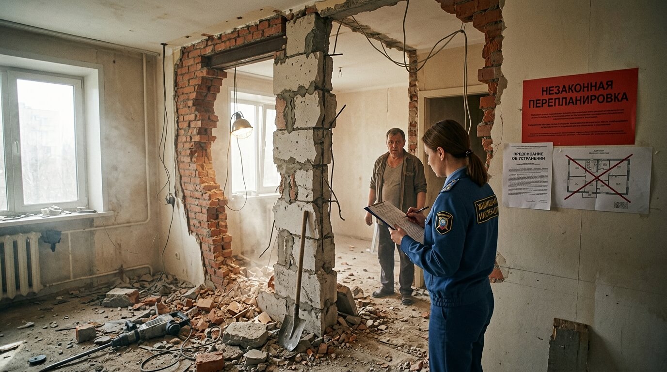 Незаконная перепланировка